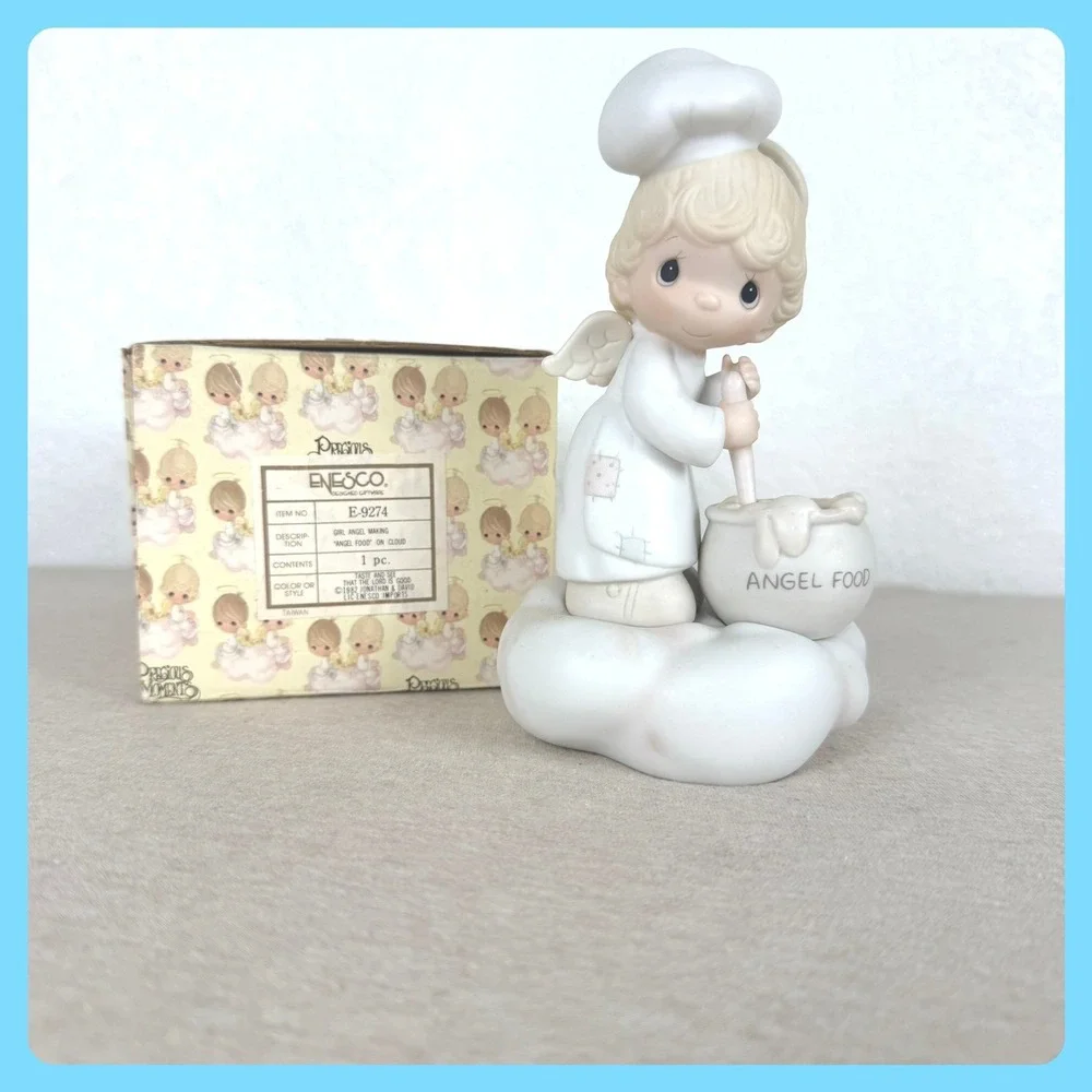 Precious Moments E-9274 Taste And See‎ That The Lord Is Good Angel Food Figurine